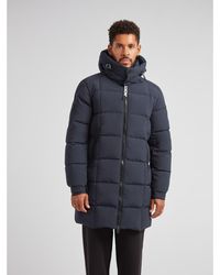 Jacket - Ez Hooded Boxed Puffer Coat - Lyst