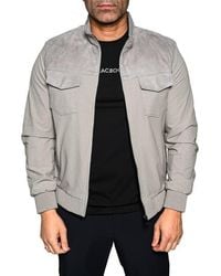 Maceoo - Suede Trim Jacket - Lyst