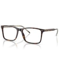 Giorgio Armani - 57Mm Rectangle Optical Glasses - Lyst