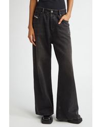 DIESEL - 1996 D-Sire Low Rise Wide Leg Jeans - Lyst