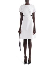 Givenchy - Voyou Belted Poplin Dress - Lyst