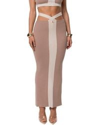 JLUXLABEL - Coastal Drift Crop Top & Skirt Set - Lyst