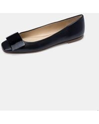 Bells & Becks - Emma Ballerina Flat With Tab - Lyst