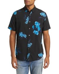 Rails - Monaco Floral Short Sleeve Button-Up Shirt - Lyst