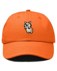 Alix - Leaping Corgi Embroidered Cap - Lyst