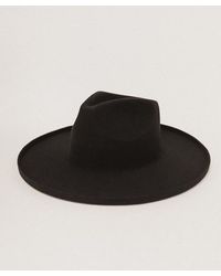 Two Roads Hat Co. - Five Points Wide Brim Fedora Hat - Lyst