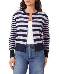 Scotch & Soda - Stripe Cardigan - Lyst