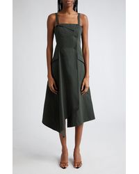 A.L.C. - A. L.c. Scarlett Cotton & Linen Asymmetric Dress - Lyst