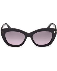 Tom Ford - Linda 53Mm Butterfly Sunglasses - Lyst