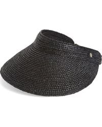 Helen Kaminski - 'Kirsten' Packable Raffia Visor - Lyst