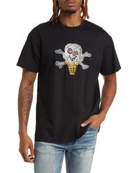 ICECREAM - Cherry Face Embroidered T-shirt - Lyst