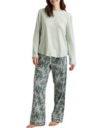 Papinelle - Cheri Blossom Floral Print Pajamas - Lyst
