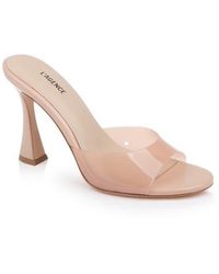 L'Agence - Avery Slide Sandal - Lyst