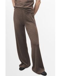 Mango - Knit Pants - Lyst