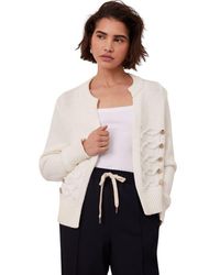Mint Velvet - Military Knit Jacket - Lyst