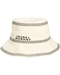 Isabel Marant - Halena Embroidered Bucket Hat - Lyst