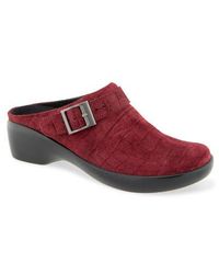 Munro - Clarice Leather Clog - Lyst