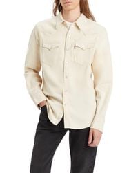 Levi's - Barstow Western Standard Denim Snap-Up Shirt - Lyst