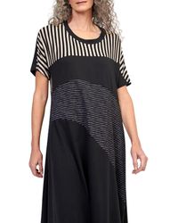 Alembika - Jersey Patchwork Maxi Dress - Lyst