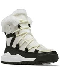 Sorel - Ona Rmx Glacy Faux Fur Waterproof Bootie - Lyst