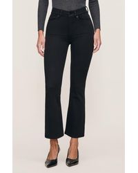 DL1961 - Bridget Instasculpt Boot High Rise Crop Jeans - Lyst
