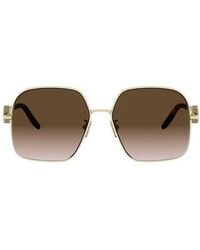 Fendi - Ff Diamonds 58Mm Gradient Square Sunglasses - Lyst