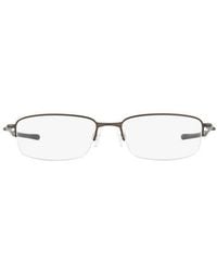 Oakley - Clubface 54Mm Rectangular Optical Glasses - Lyst