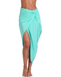 Sunshine 79 - Solids Convertible Faux Wrap - Lyst