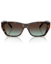 Tiffany & Co. - 56Mm Rectangular Sunglasses - Lyst