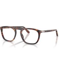 Persol - 51Mm Square Optical Glasses - Lyst