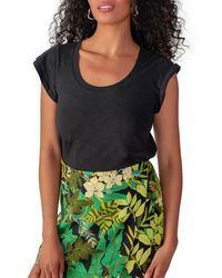Sanctuary - West Side Scoop Neck T-Shirt - Lyst
