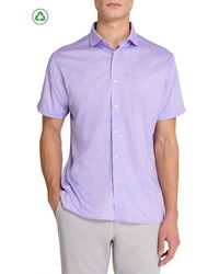 Con.struct - Regular Fit Chambray Recycled Performance Golf Button-Down Shirt - Lyst