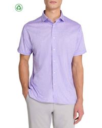 Con.struct - Regular Fit Chambray Recycled Performance Golf Button-Down Shirt - Lyst