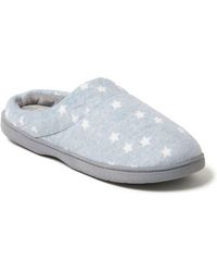 Dearfoams - Darcy Quilted Cuff Velour Clog Slipper - Lyst