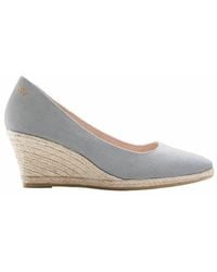 VISCATA - Roses Canvas U Cut Espadrille Wedges - Lyst