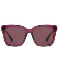 DIFF - Bella 54Mm Square Optical Glasses - Lyst