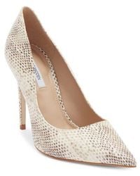 Steve Madden - Noir Pointed Toe Pump - Lyst