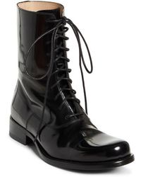 The Row - Kai Combat Boot - Lyst