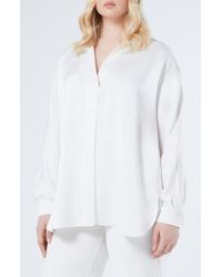 Marina Rinaldi - Euro Satin Top - Lyst