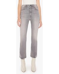 Mother - The Hustler High Waist Ankle Bootcut Jeans - Lyst