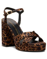 Stuart Weitzman - Dayna Ankle Strap Platform Sandal - Lyst