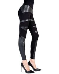 Memoi - Moto Shaping Leggings - Lyst
