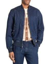 Brooklyn Brigade - Slim Fit Brooklyn Bridge Bomber Jacket - Lyst