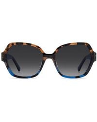 Kate Spade - Layne 57Mm Geometric Square Sunglasses - Lyst