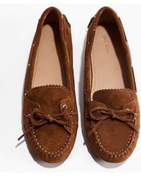 H&M - Leather Deck Shoes - Lyst
