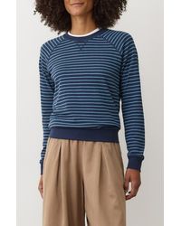 Marine Layer - Juno Stripe & Dot Reversible Double Knit Top - Lyst
