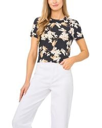 Ted Baker - Spencer Floral Short Sleeve Top - Lyst