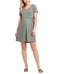 Ripe Maternity - Crop Top Nursing Dress - Lyst