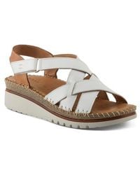 Spring Step - Migula Slingback Wedge Sandal - Lyst
