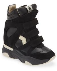 Isabel Marant - Balskee High-Top Wedge Sneakers - Lyst